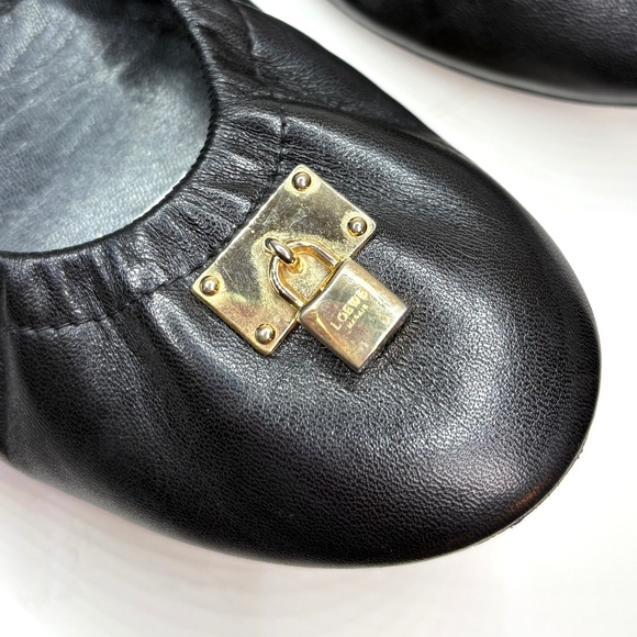 LOEWE Black Leather ballet Flats | 39 - Picture 5 of 10